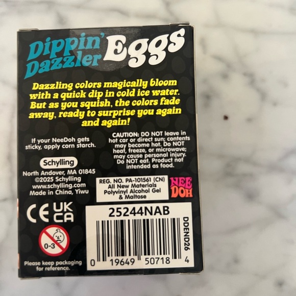 Color-Changing Squishy Eggs - Purple and Yellow - Picture 3 of 5